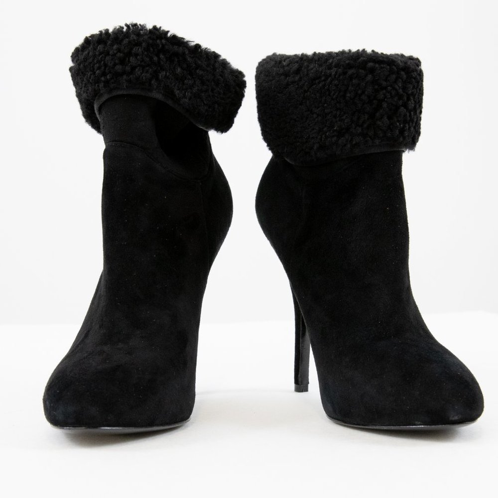 Vivienne Westwood Anglomania 10 Suede Boots Black - Picture 6 of 14
